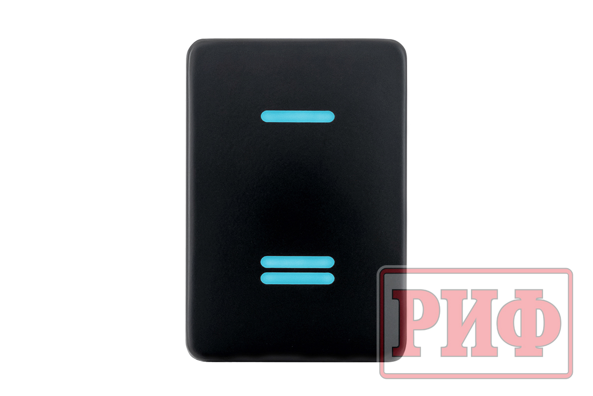 картинка Кнопка ВКЛ/ВЫКЛ, голубой, универсальная TOYOTA 32x22