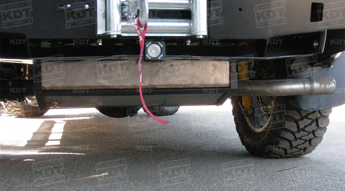 картинка Бак топливный KDT 120л дополнительный для Toyota Tundra из нержавейки