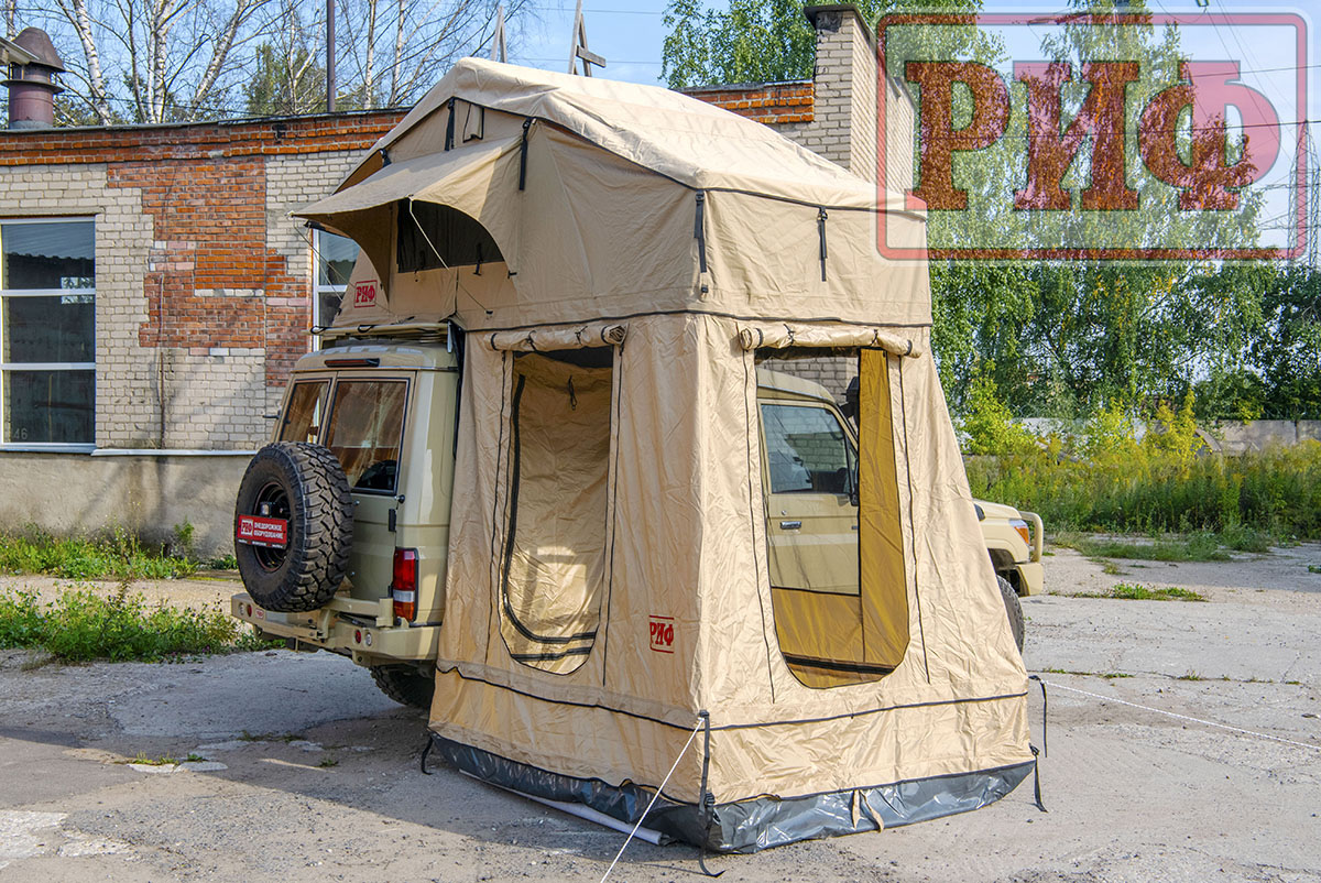 картинка Тамбур к палатке РИФ Soft RT02-120, тент песочный