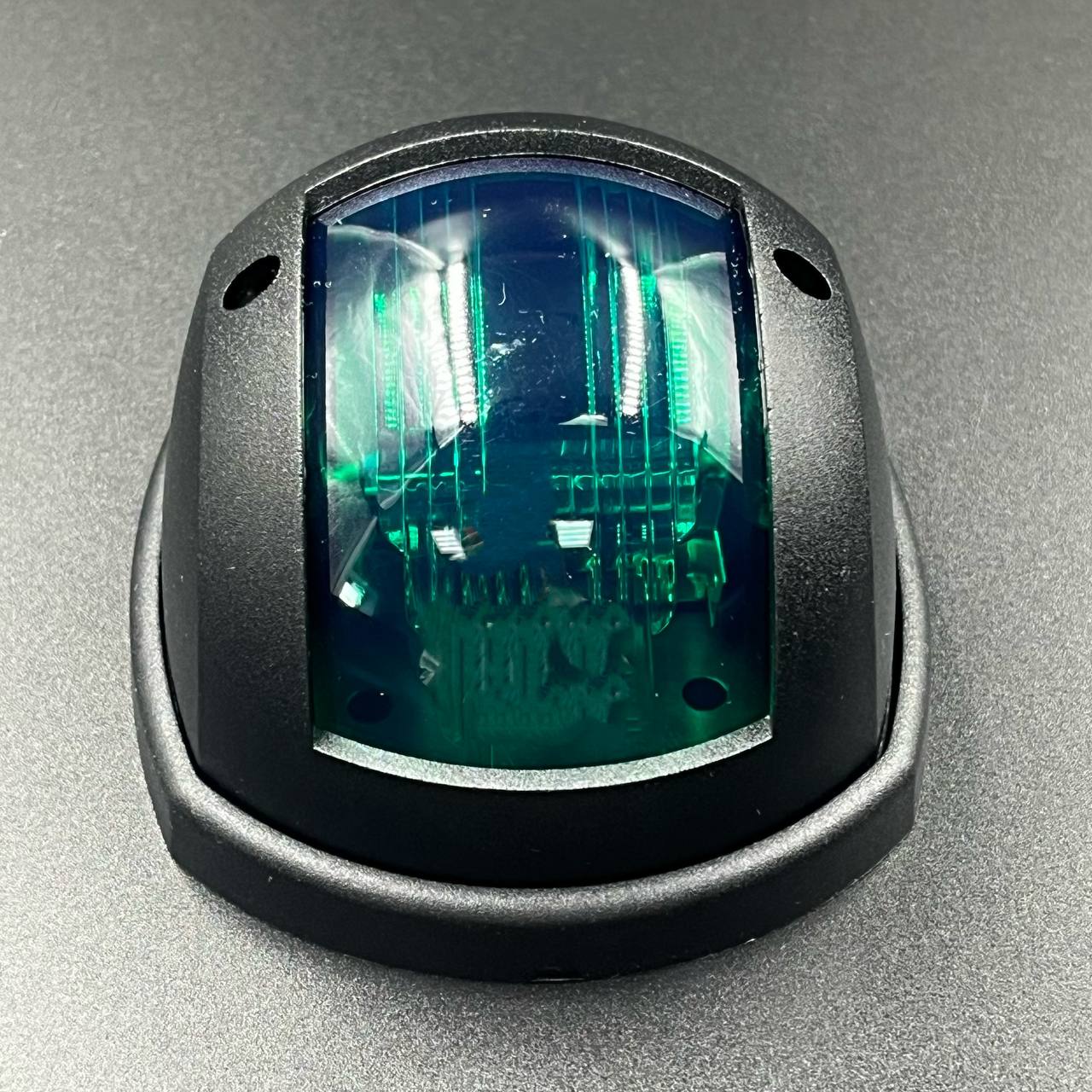 картинка Огонь ходовой (зелёный)(12V/10W)(99x87мм) (Sunfine)