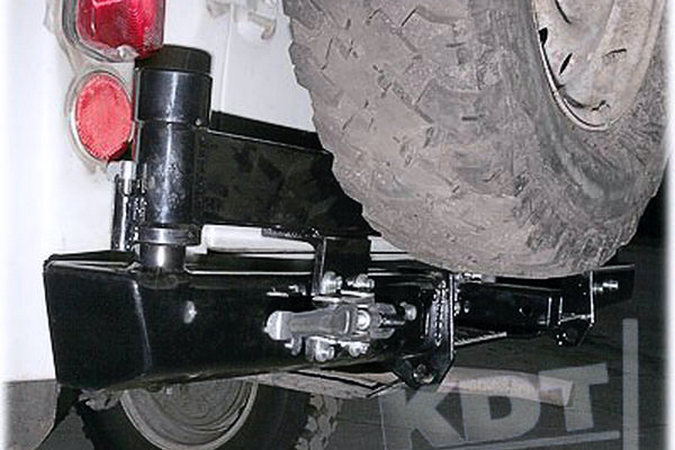 картинка Задний силовой бампер - УАЗ Буханка