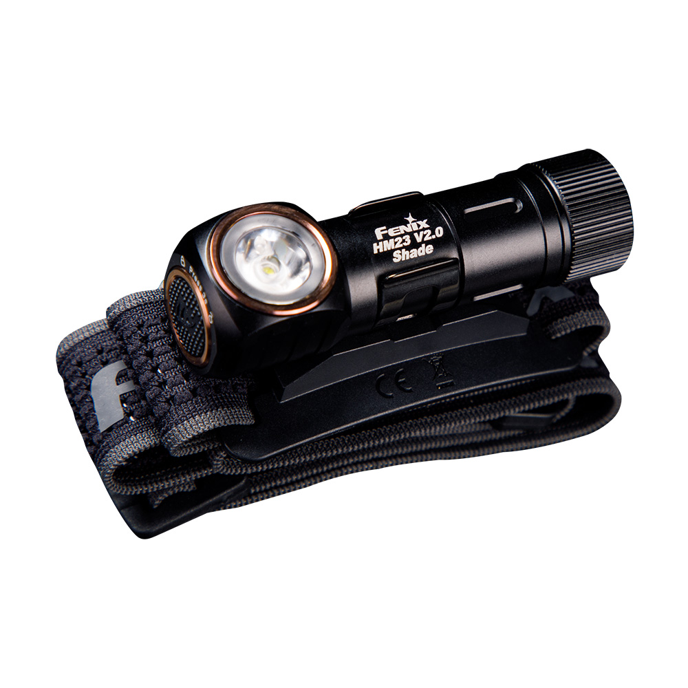 картинка Фонарь Fenix налобный HM23 V2.0 Shade 300 люмен