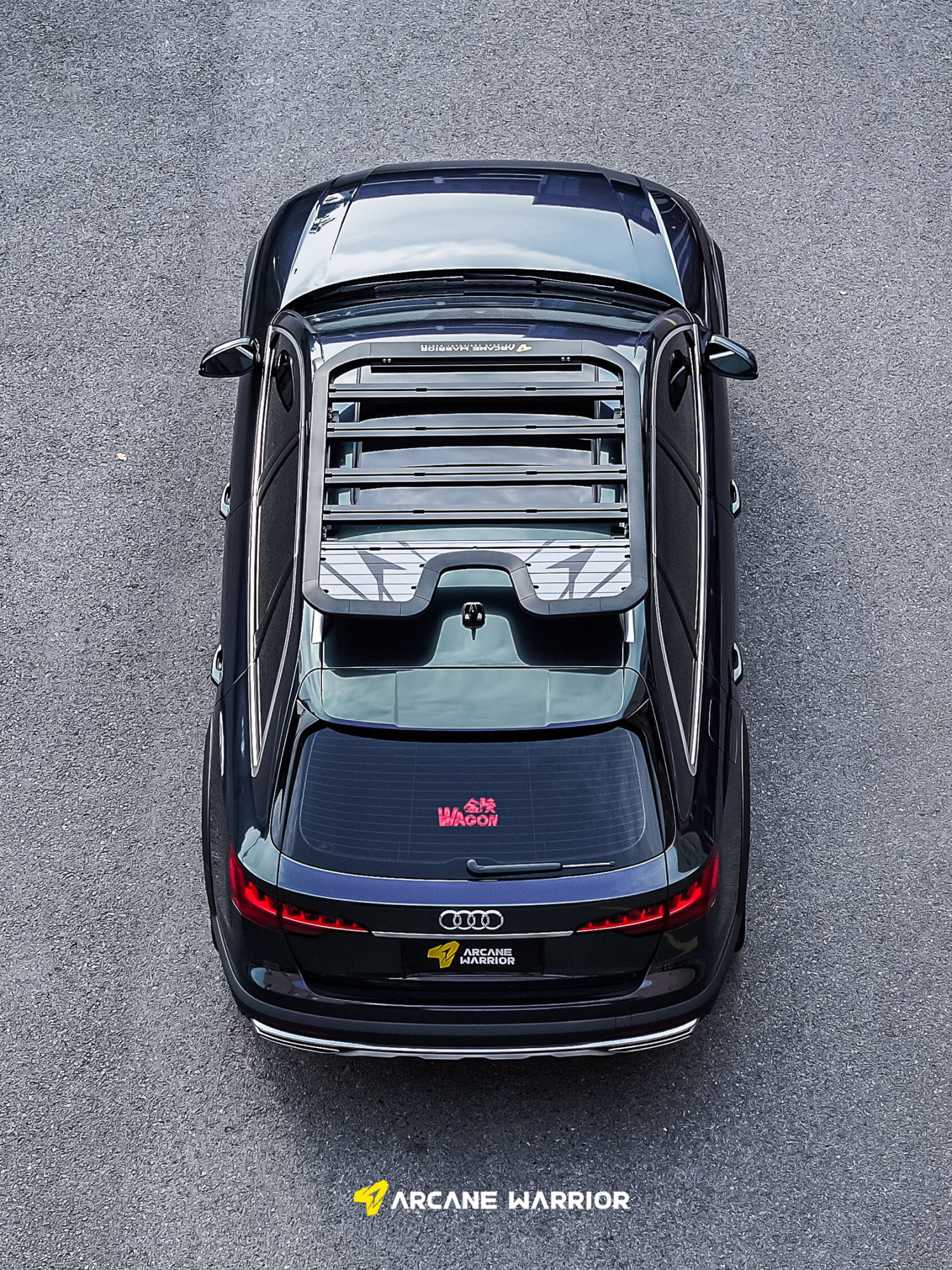 Багажник экспедиционный STORM для Audi A4 Allroad (2019-2024)