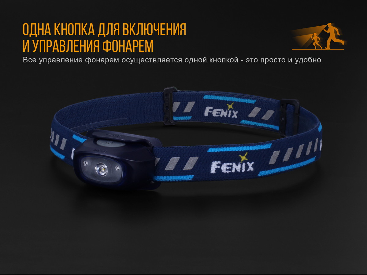 картинка Налобный фонарь Fenix HL16 желтый