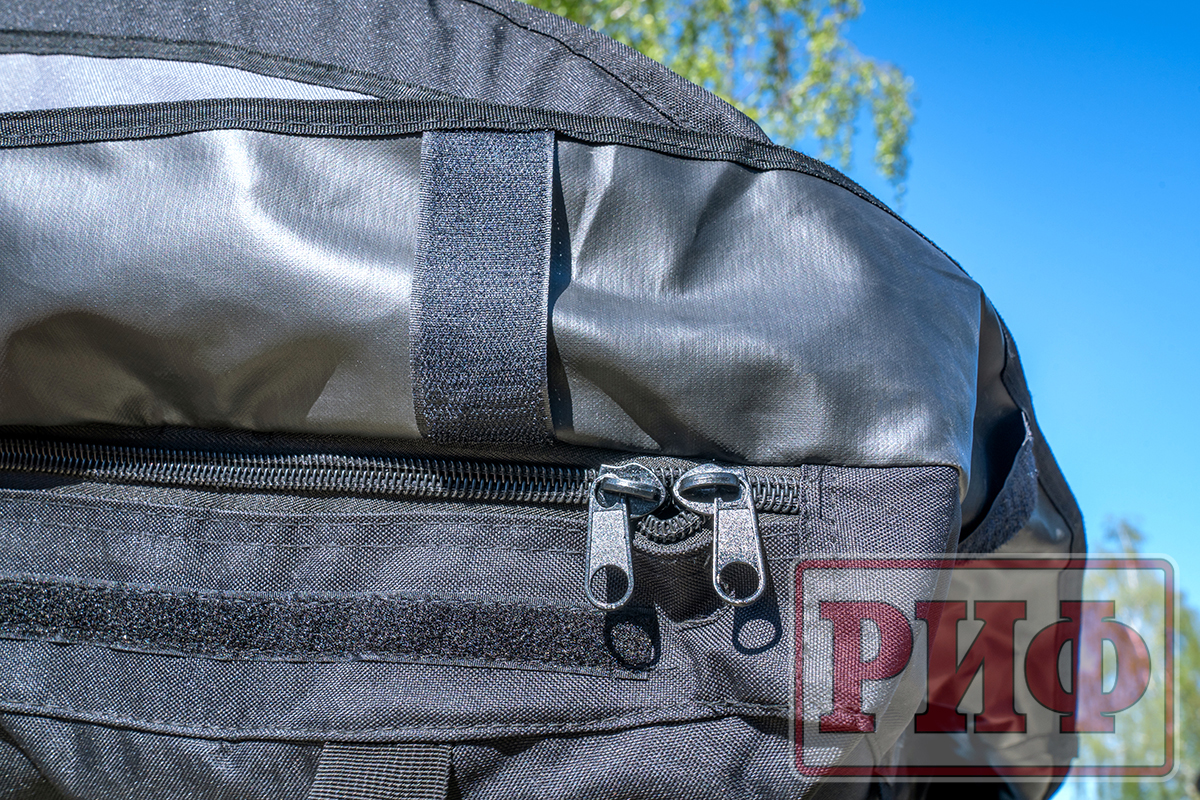 картинка Бокс автомобильный на крышу РИФ мягкий (98x73.5x32 см) 