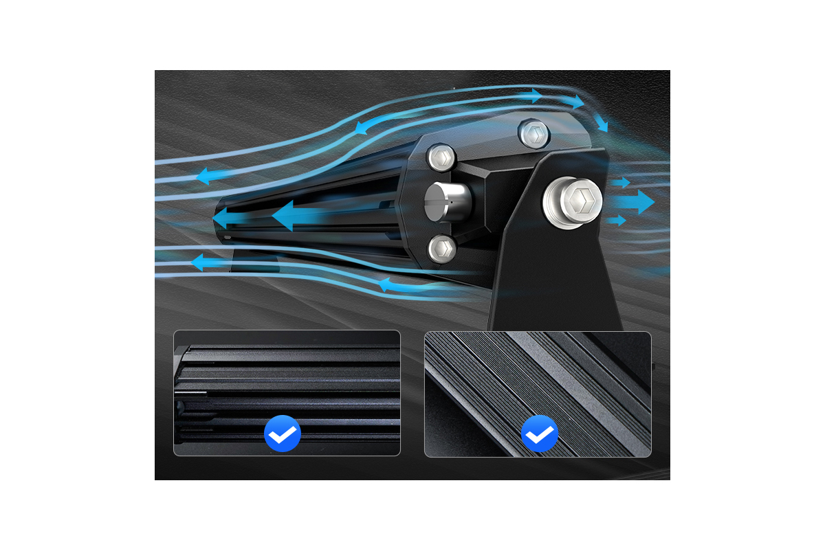 картинка Фара комбинированного света AURORA 254 мм 50W LED