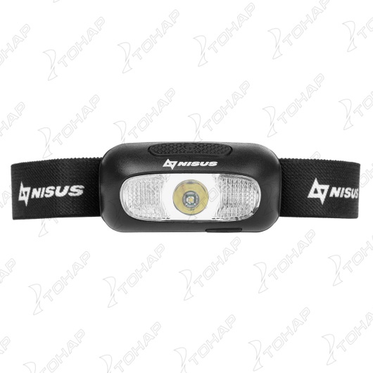 картинка Фонарь налобный NISUS 200 LM, IP44, USB