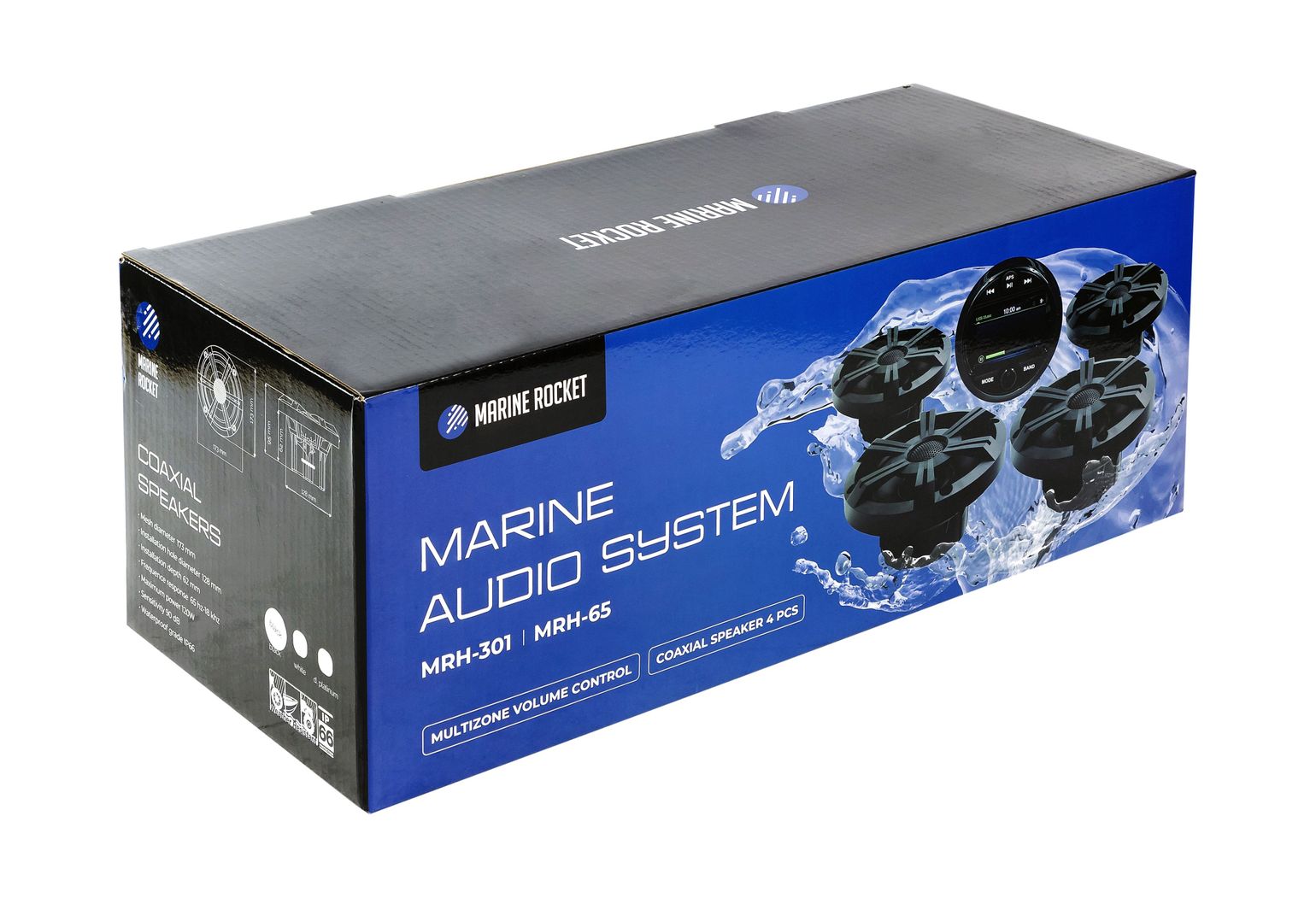 картинка Морская акустика Marine Rocket MRH-301 (комплект 4DPB)