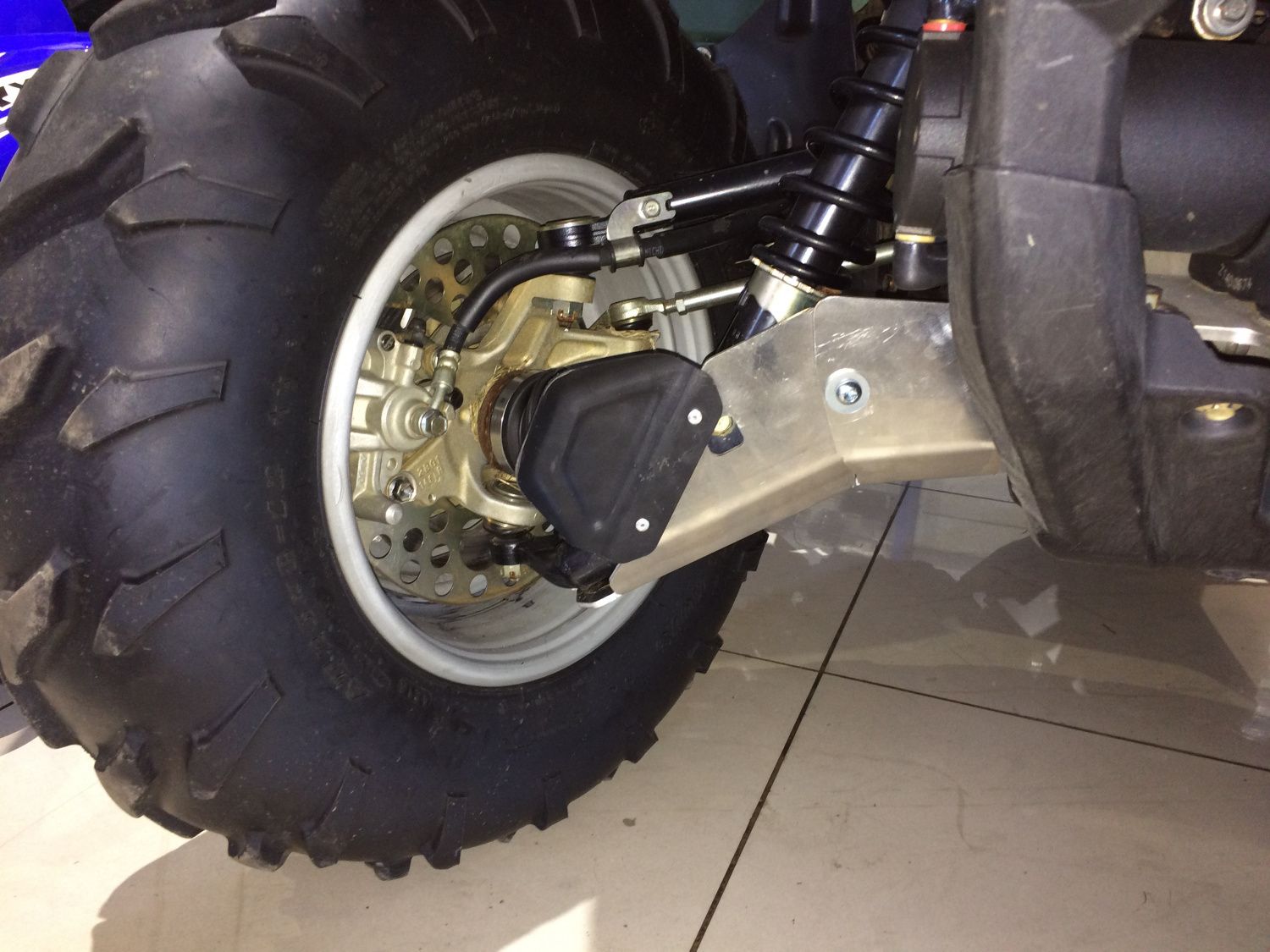 Защита рычагов Yamaha Grizzly Kodiak 550/700 узкая база