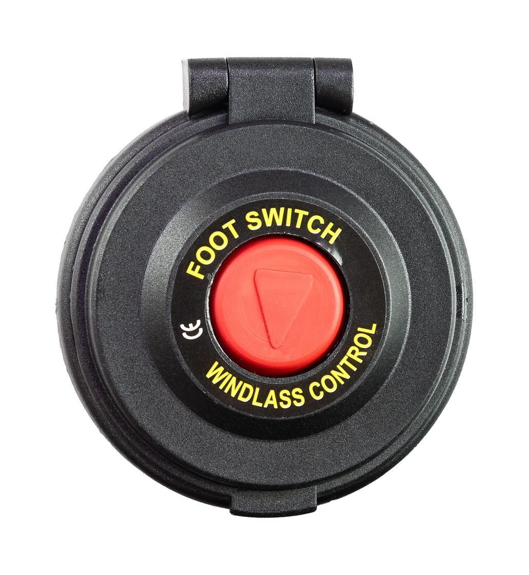 картинка Кнопка управления якорной лебедкой, палубная, DOWN, черная