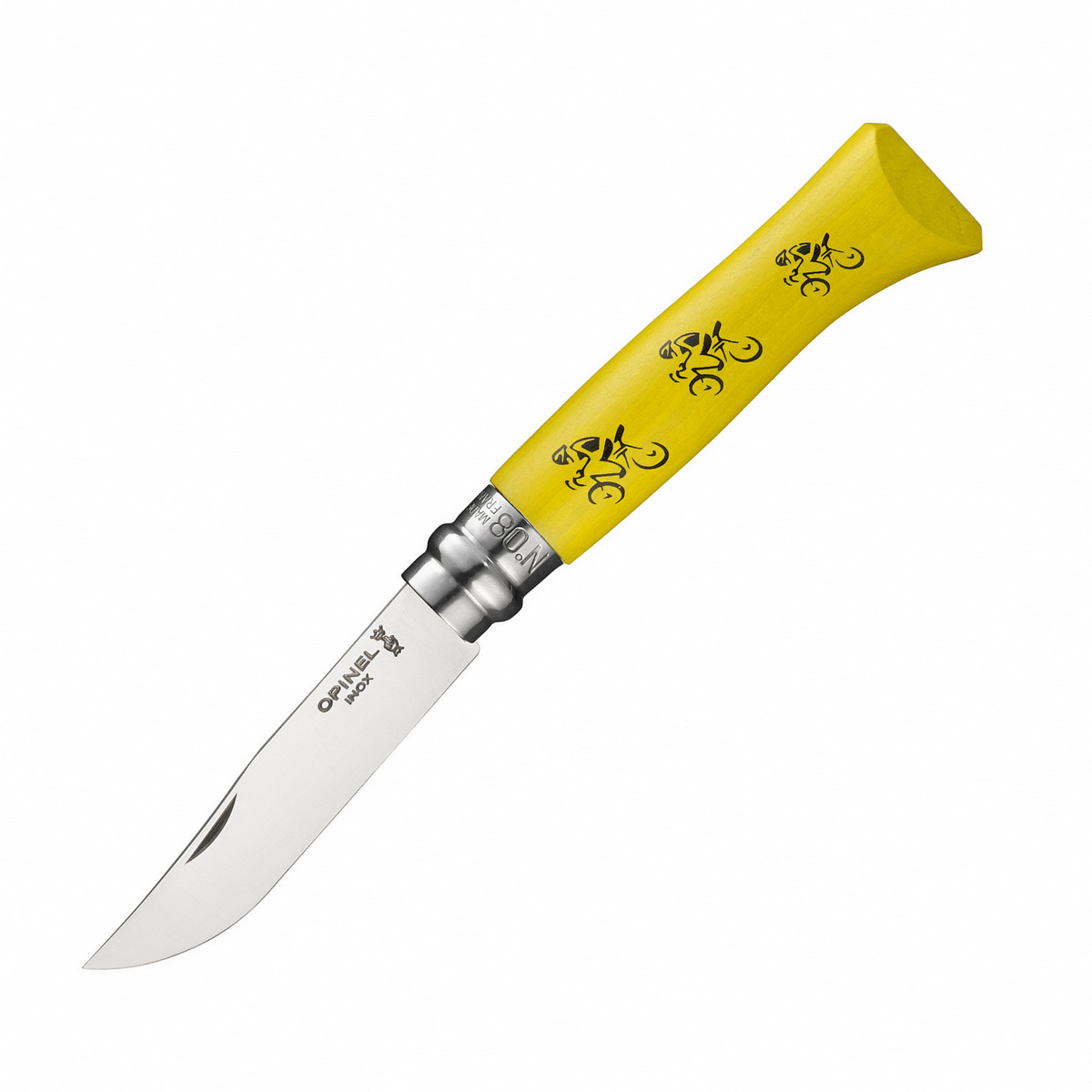 картинка Нож Opinel №8, Tour de France - Yellow jersey