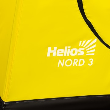 картинка Палатка-зонт зимняя HELIOS NORD-3 Extreme (желтый/черный)