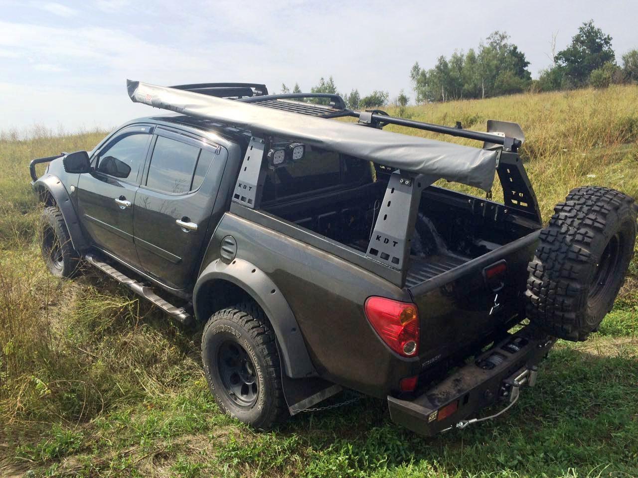 картинка Бампер задний KDT Mitsubishi L-200 Triton