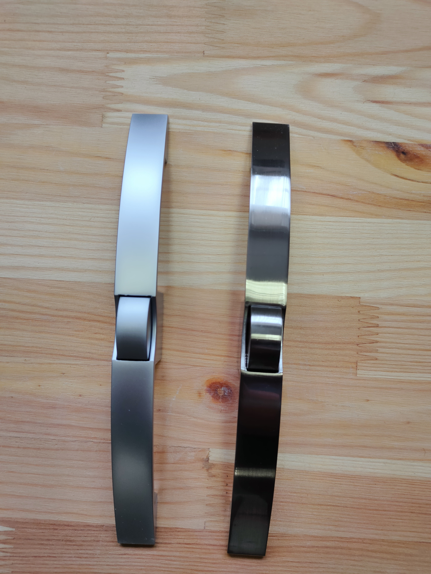 картинка Ручка-замок мебельная BL06-160-SN (глянцевый)