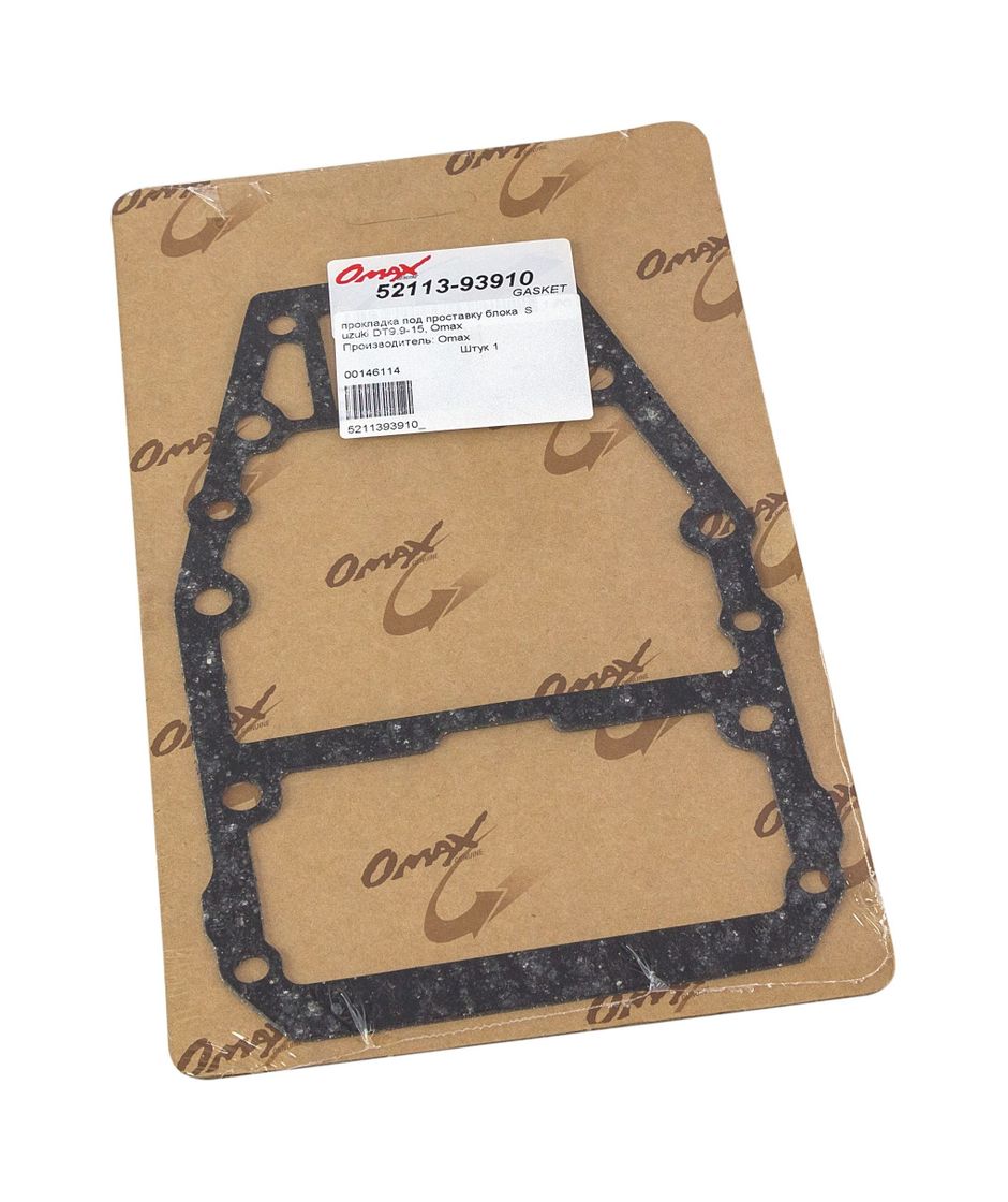картинка Прокладка под проставку блока  Suzuki DT9.9-15, Omax