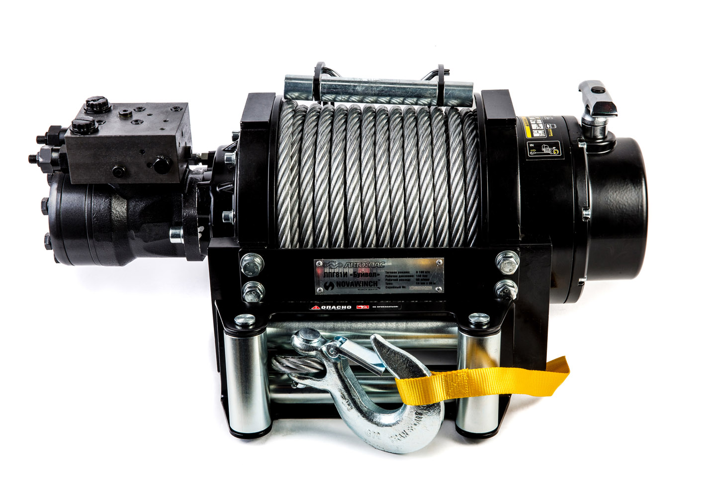 картинка Гидравлическая лебедка Буйвол ЛПГ81И Автоспас