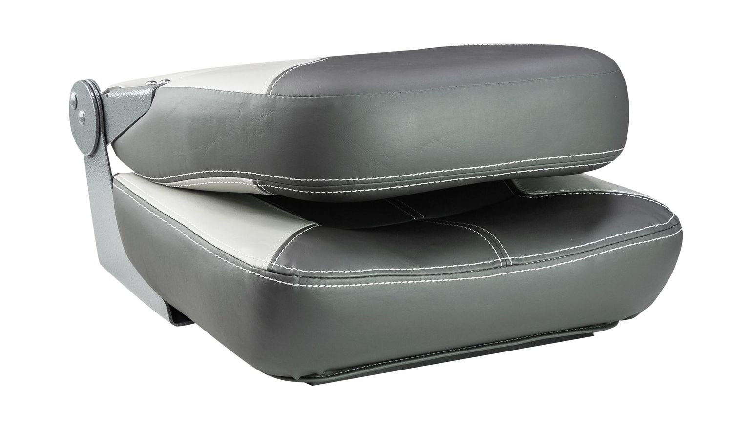 картинка Кресло складное мягкое SPORT с высокой спинкой, серый/темно-серый