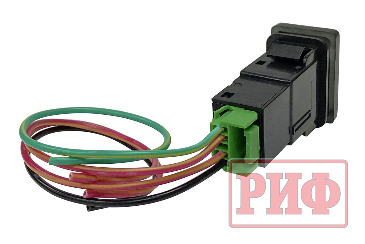 картинка Кнопка ВКЛ/ВЫКЛ, голубой, FRONT LIGHTS TOYOTA 32x22