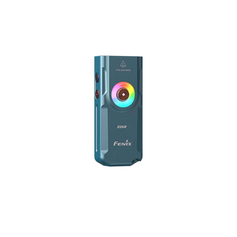 картинка Фонарь-брелок Fenix E06R  бирюзовый