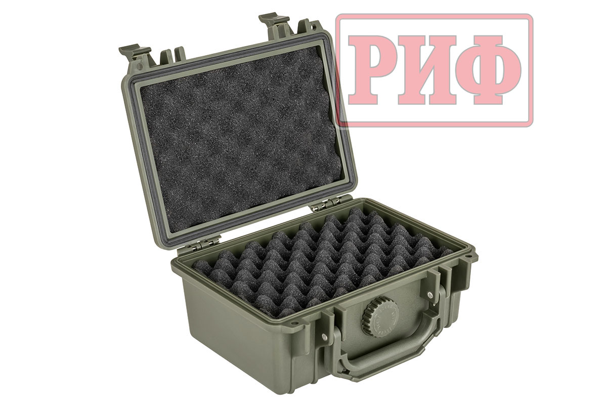 Кейс РИФ 208х167х90 мм IP67, цвет Хаки