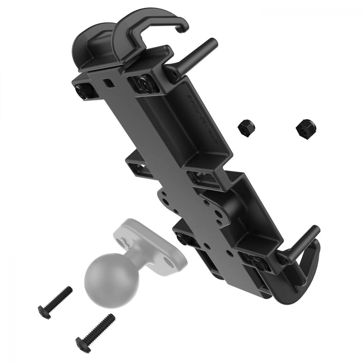 RAM-B-166-PD4-2QCCIGU RAM Quick-Grip XL на авто для больших смартфонов, муфта 95 мм шары 25 мм (1")