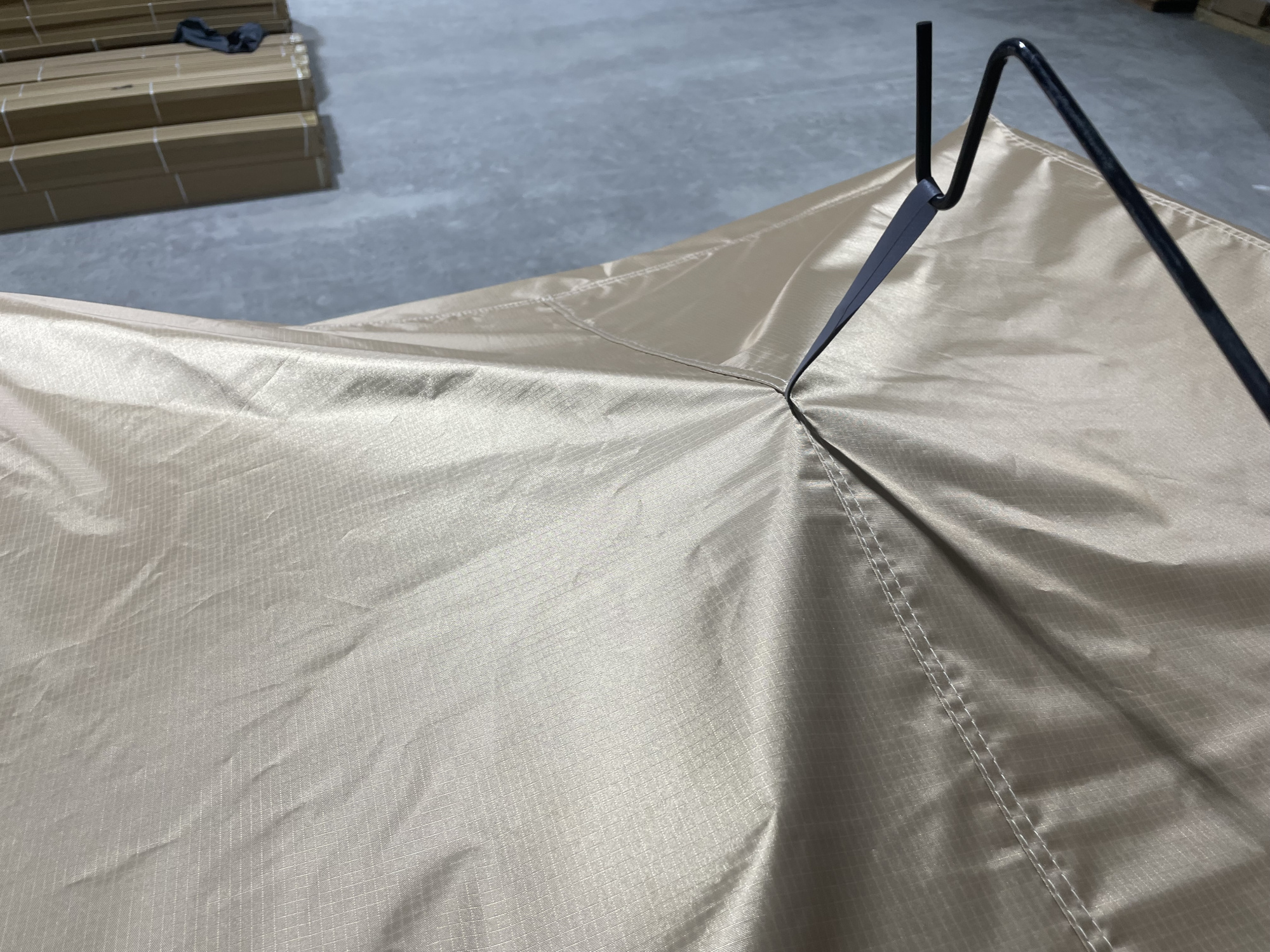 картинка Тент-маркиза РИФ - душевая кабинка с тканевой крышей