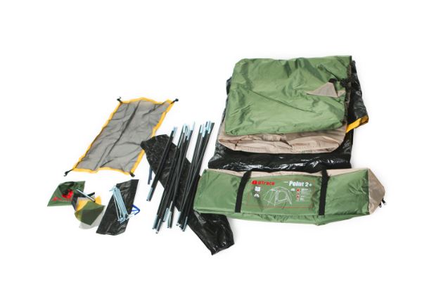 картинка Палатка BTrace Point 3 (Зеленый/Бежевый)