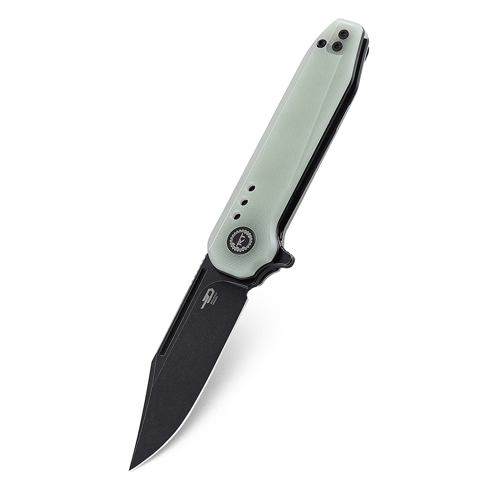 картинка Нож Bestech Syntax сталь 154CM, рукоять G10 нефритовая
