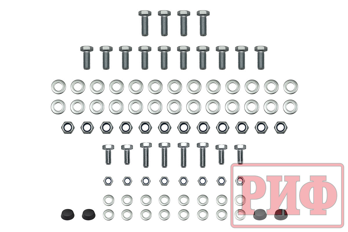 картинка Бампер задний УАЗ Хантер с фонарями, калиткой, возможностью установки фаркопа, стандарт RIF469-21225 "РИФ"