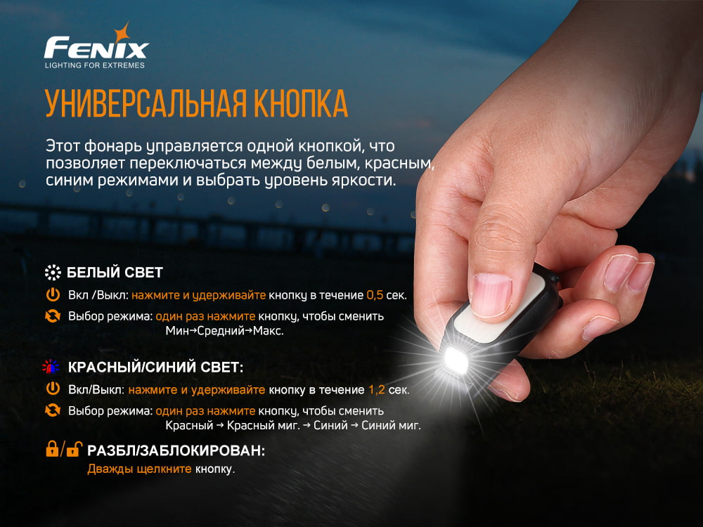 Фонарь Fenix E-LITE