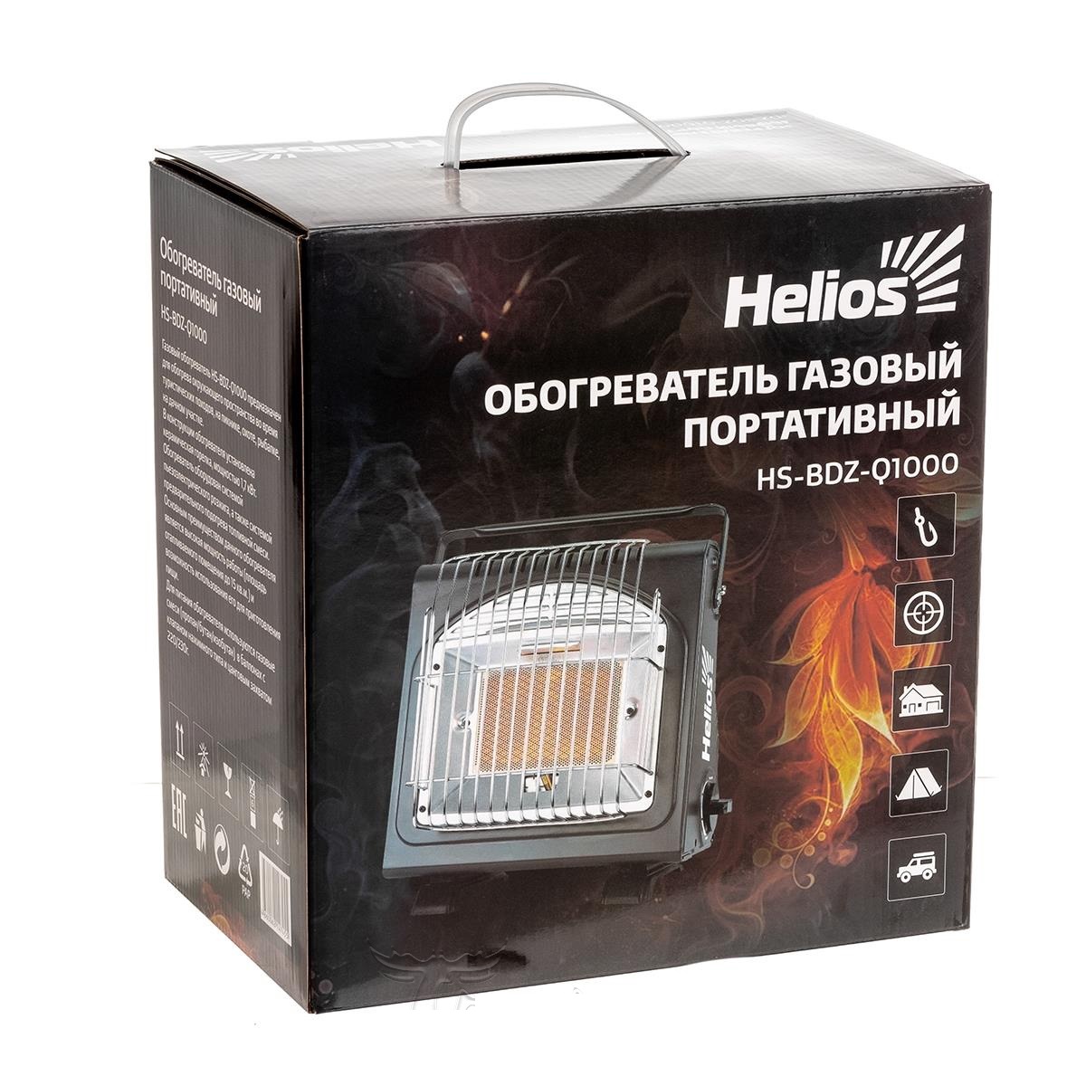 картинка Обогреватель газовый с подогревом баллона Helios