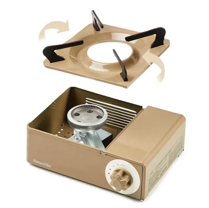 картинка Плита газовая Naturehike 2 кВт, циклон, коричневая