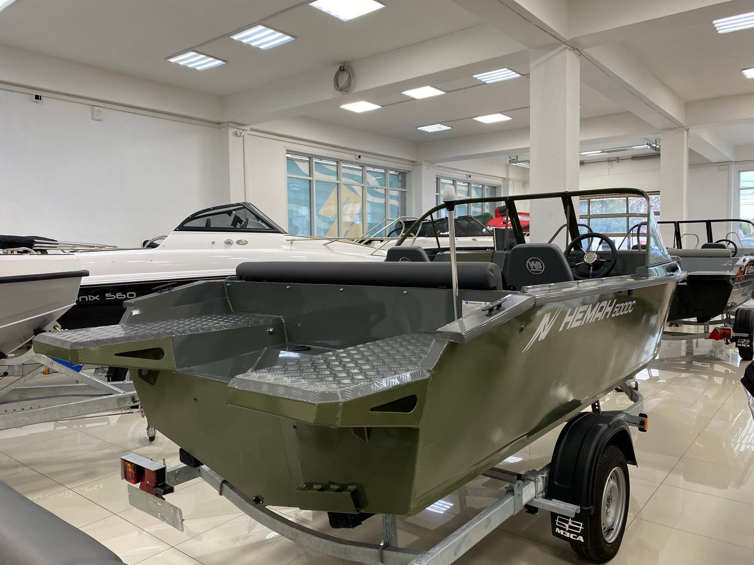 Моторная лодка, Неман 500 DC NEW с Suzuki DF50ATL