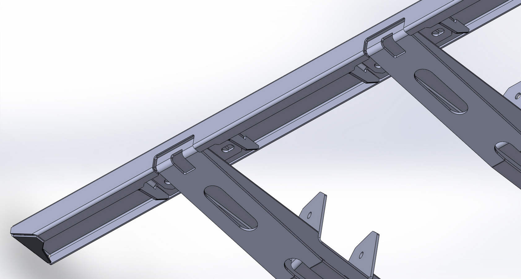 картинка Пороги силовые KDT для Toyota Tundra II поколения