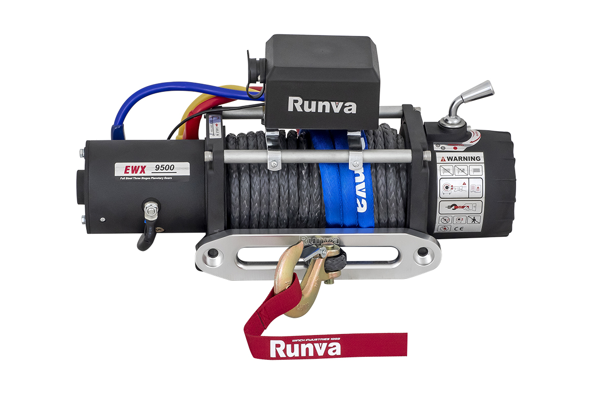 картинка Лебедка Runva 9500 lbs 4350 кг синтетика EWX9500SR