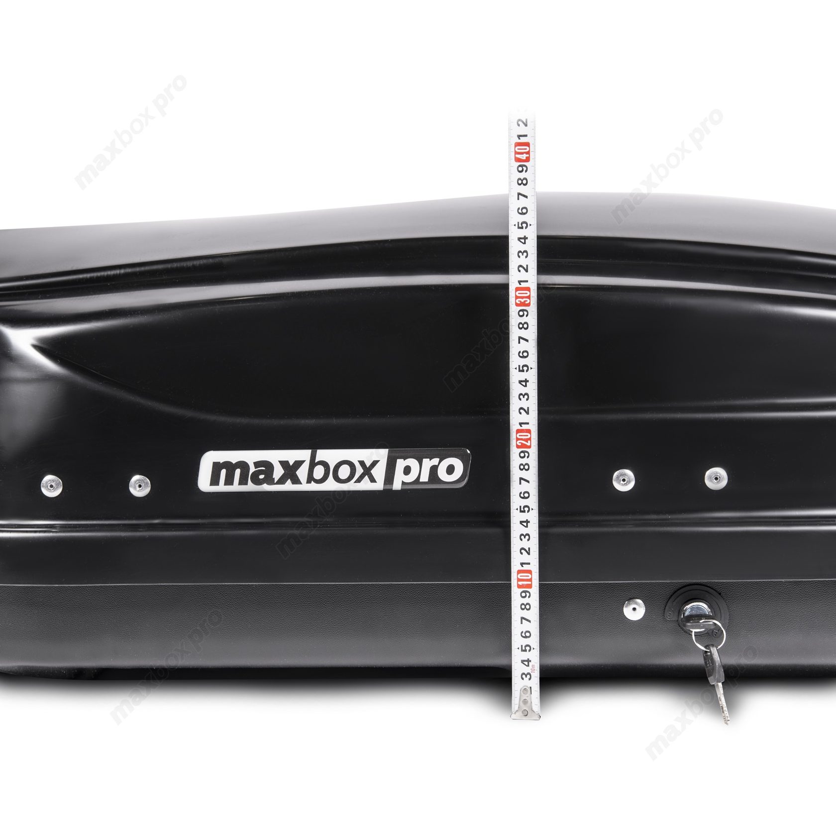 Автобокс MaxBox PRO 400 (малый) черный глянцевый