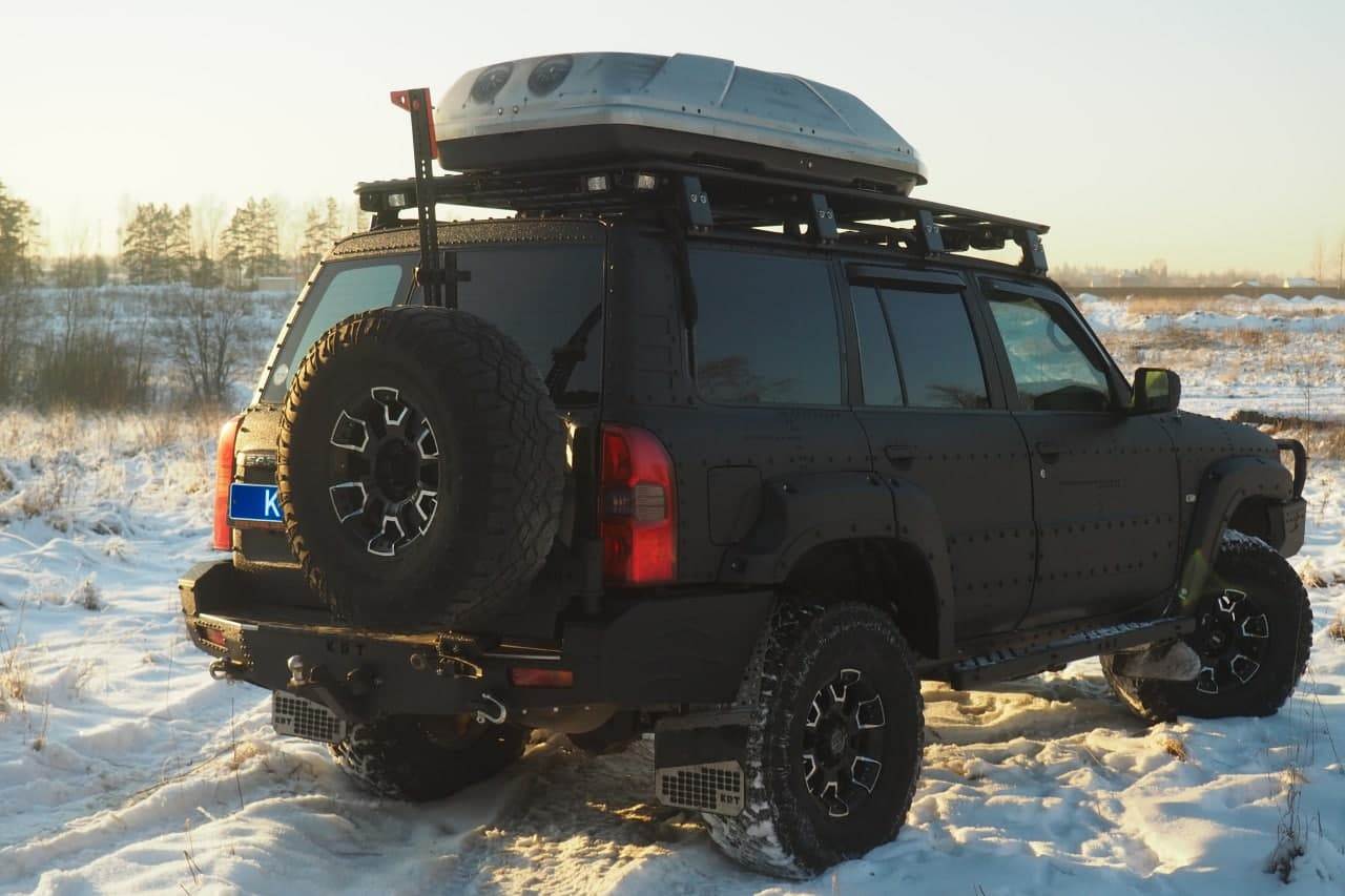 картинка Задний силовой бампер Nissan Patrol