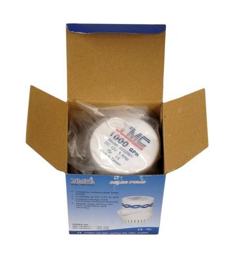 картинка Помпа осушительная, 12 В, 1000GPH (3785 л/ч)