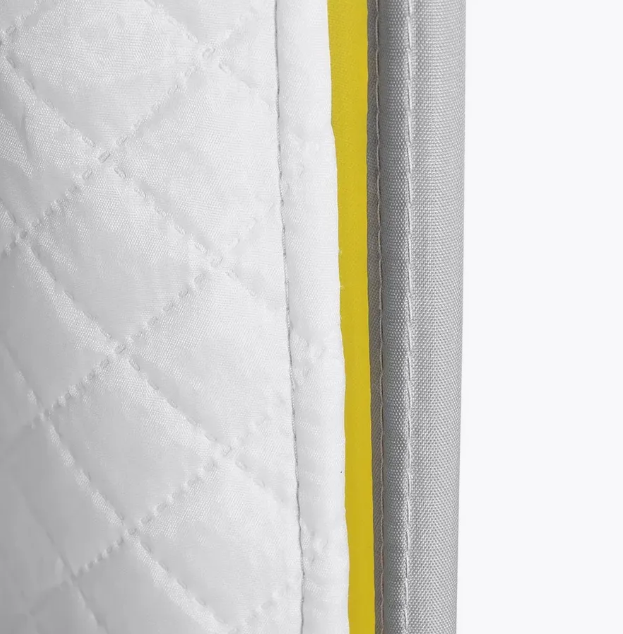 картинка Палатка зимняя PREMIER утепл. Куб ЛОНГ-3 желтый/серый