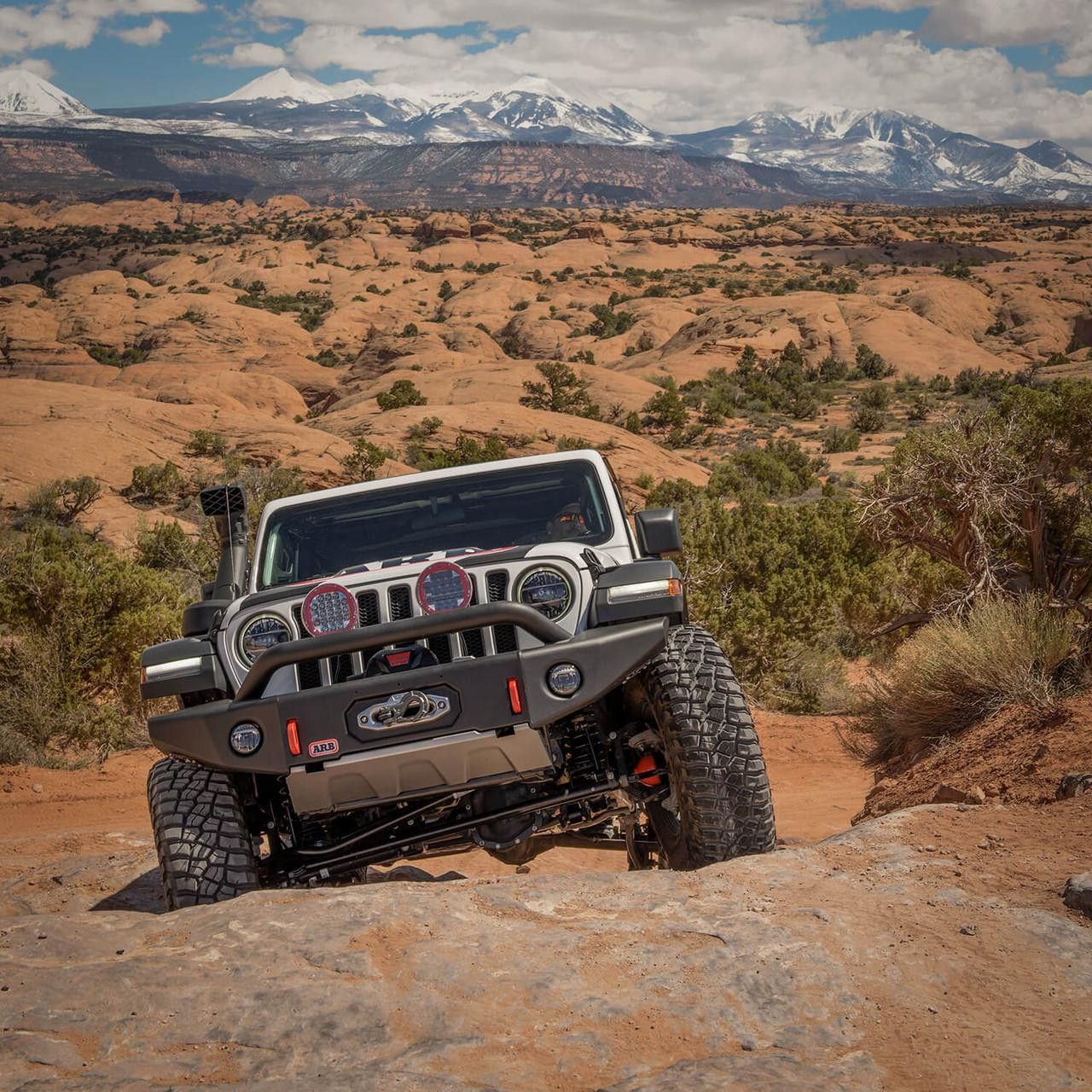 Бампер передний для Jeep Wrangler JL ARB Bondi силовой под лебёдку