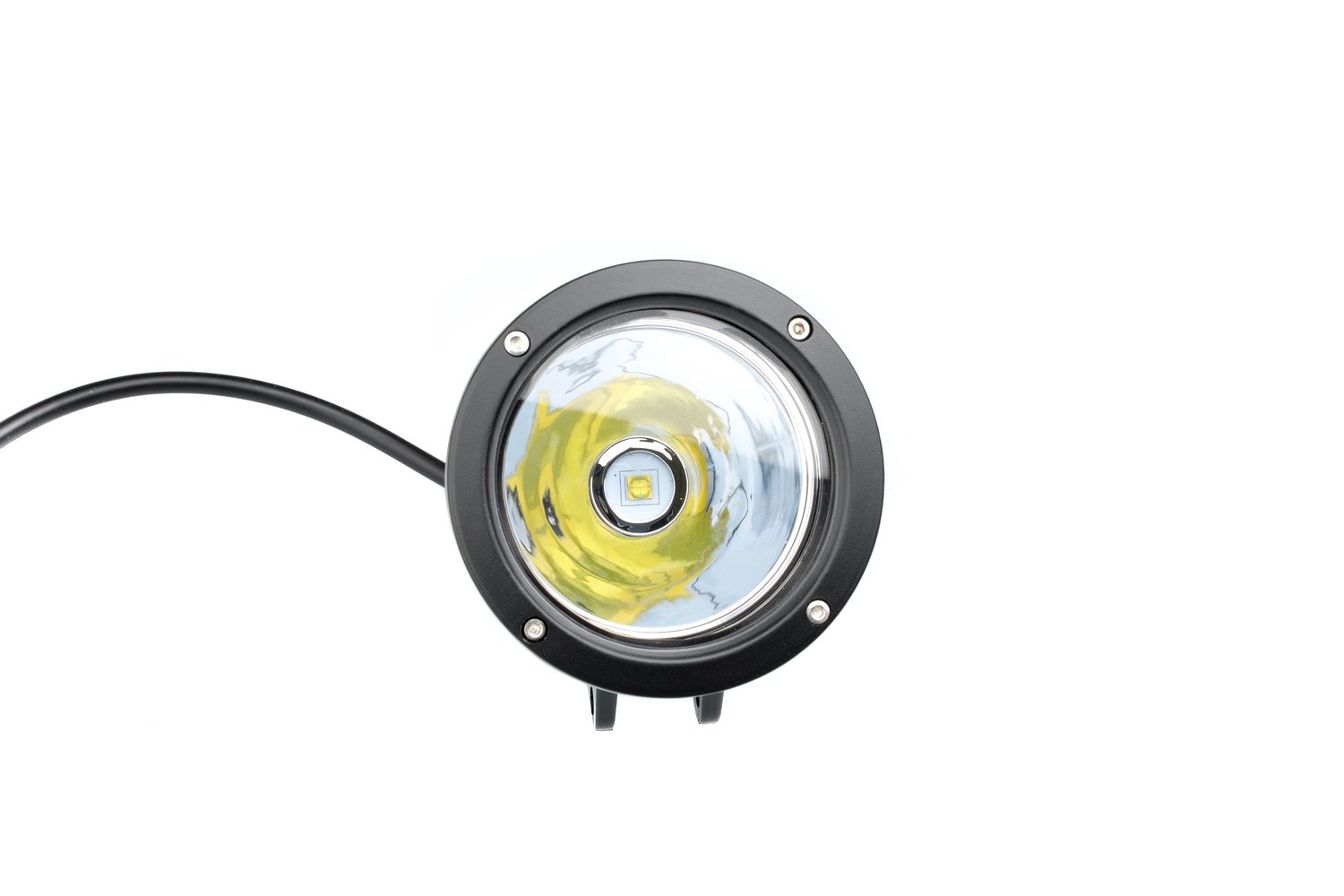Фара светодиодная NANOLED 25W, круглая, 1 LED CREE, узкий луч, D119х115мм