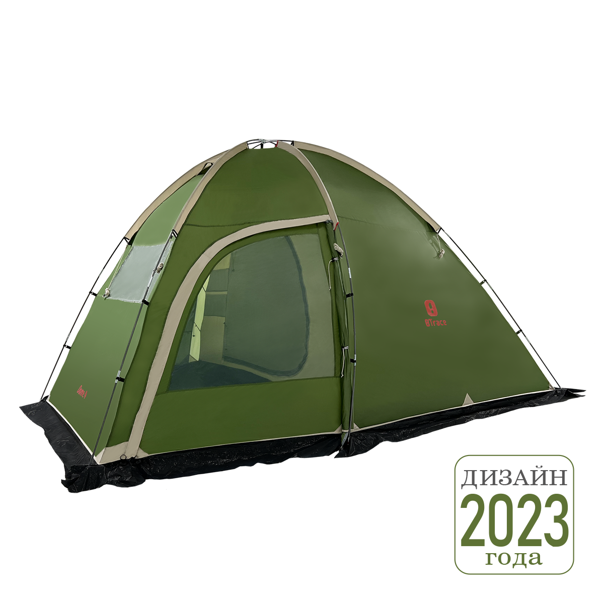 картинка Палатка BTrace DOME 4 Кемпинг 2-х слойная, 4-х местная
