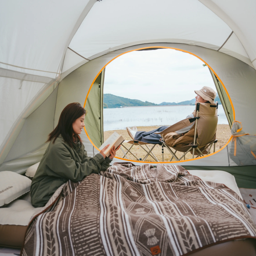 картинка Палатка Naturehike KOTA 4, 4-местная, алюминиевый каркас, олива