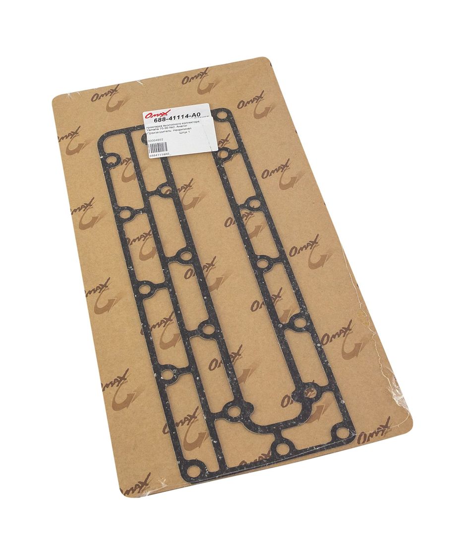 картинка Прокладка выхлопного коллектора Yamaha 75-90 №2, Omax