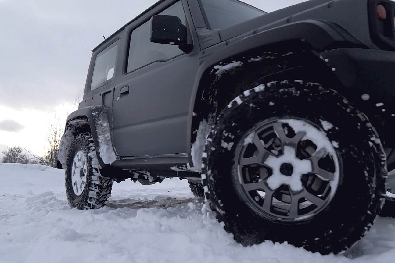 Расширители колесных арок и крылья композитные (комплект) Suzuki Jimny