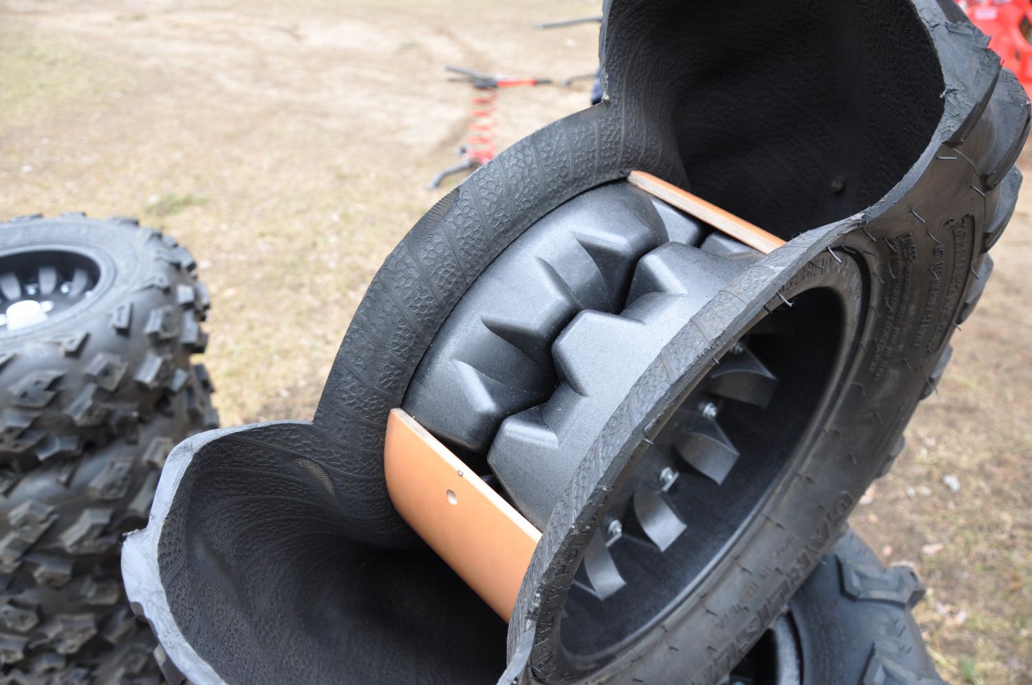 картинка Пластиковый диск с двойным бедлоком 4x110 для квадроцикла