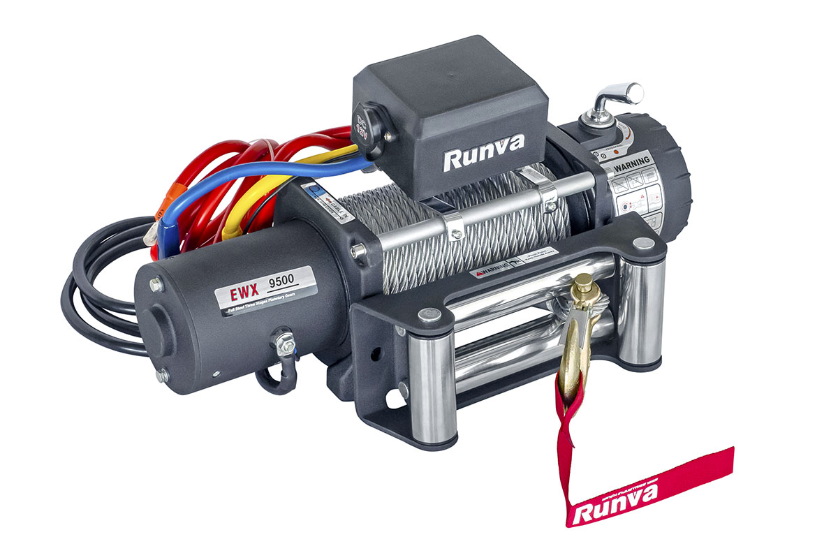 картинка Лебедка Runva 9500 lbs, 12В 4350 кг