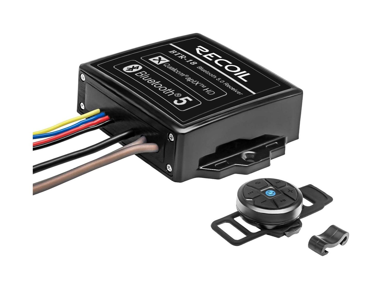 картинка Bluetooth-приемник BTR-18 с беспроводным пультом дистанционного управления