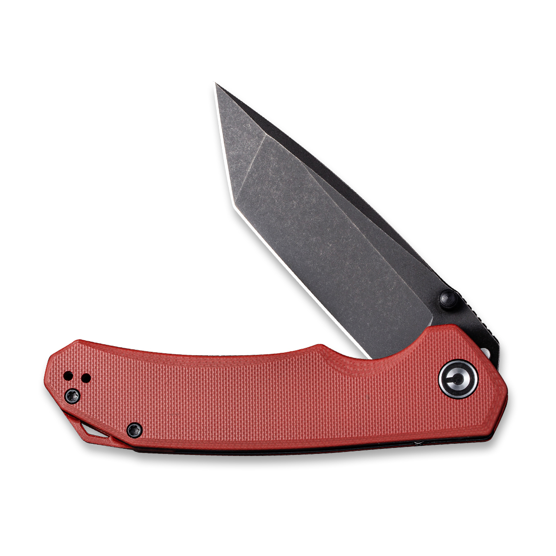 картинка Складной нож CIVIVI Brazen D2 Steel Black stonewashed Handle G10 Burgundy C2023B