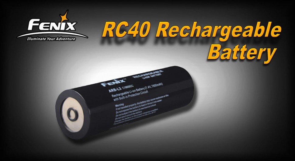 картинка Аккумулятор Fenix для RC40 7800 mAh
